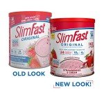 Slim Fast Original Strawberries and Cream Shake Mix