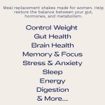 Eve Biology Vanilla Meal Replacement for Weight Loss