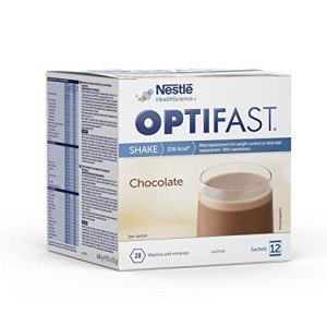 Optifast Chocolate Meal Replacement Shake - 12 Pack