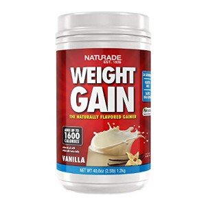 Naturade Weight Gain Vanilla Powder - 40.6 oz