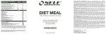 Vanilla-Cream Diet Meal by Self Omninutrition