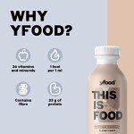 yfood Classic Choco Meal Replacement Shake, 34g Protein