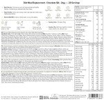 Protein Works Meal Replacement Shake - Chocolate, 28 Servings