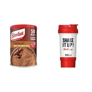 SlimFast Meal Shake & Leak-Proof Shaker Bottle