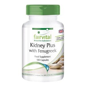 Fairvital Kidney Plus with Fenugreek - 180 Capsules