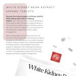 White Kidney Bean Extract 5000MG - Carbohydrate Control