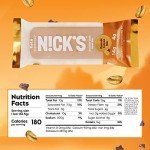 Nick's Keto Protein Bar - Peanut Cacao Nib 8 Count