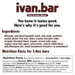 Vegan Protein Energy Snack Bars - Chocolate Almond