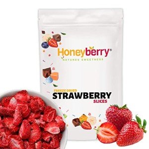 Natural Freeze Dried Strawberry Slices - 1kg