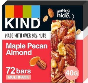 KIND Maple Pecan Almond Snack Bars, Bulk Pack