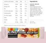 KIND Caramel Biscuit Gluten-Free Snack Bars, 72-Pack