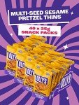 Olly's Multi-Seed Sesame Pretzel Thins - Healthy Snacks