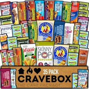 CraveBox Healthy Snack Variety Pack - 25 Count
