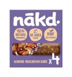 Nakd Almond Macaroon Vegan Fruit Nut Bars 48x35g