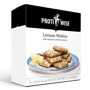 ProtiWise Lemon Protein Wafer Bars - 5 Pack