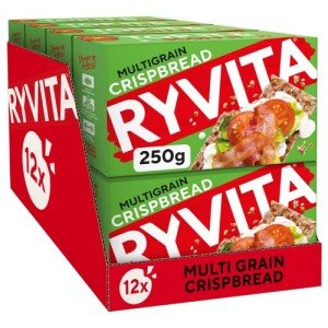 Ryvita Multigrain Crispbread - High-Fibre Snack
