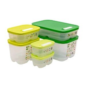 FridgeSmart Tupperware Set - 6 Essential Pieces