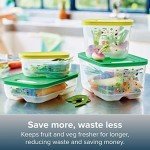 FridgeSmart 5pc Storage Set for Kitchen Organization