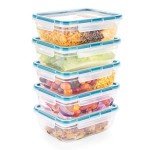 10-Piece BPA-Free Meal Prep Container Set