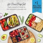 60-Piece Meal Prep Kit for Healthy Eating