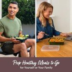 60-Piece Meal Prep Kit for Healthy Eating