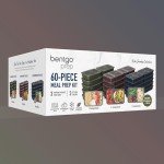 60-Piece Meal Prep Kit for Healthy Eating