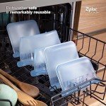 Ziploc Reusable Meal Prep Containers, 5 Count