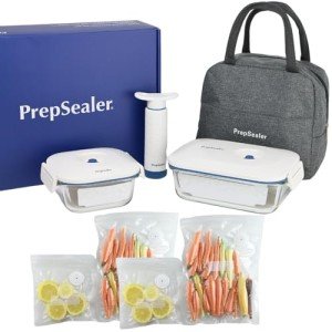PrepSealer Vacuum Seal Container Set - 8 Pieces