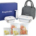 PrepSealer Vacuum Seal Container Set - 8 Pieces