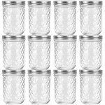 Wide Mouth Glass Jars 480ml - Set of 15