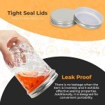 Wide Mouth Glass Jars 480ml - Set of 15