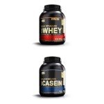 Gold Standard Protein Bundle: Whey & Casein 9 lbs