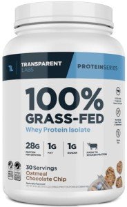 Grass-Fed Whey Protein Isolate - Natural Flavor