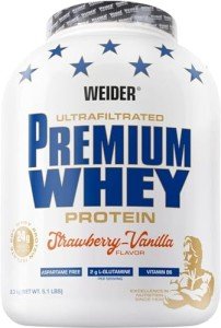 Weider Nutrition Strawberry Premium Whey Protein 2300g
