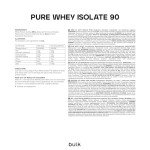 Peanut Chocolate Bulk Whey Protein Isolate 2.5kg