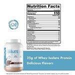 NutraOne Gourmet Chocolate Whey Isolate Protein 2 lbs