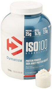 Dymatize ISO 100 Strawberry Whey Protein 2.2kg