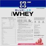 USN Blue Lab Whey Protein - Raspberry Ice Cream, 2kg