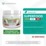 Mannatech Superfood Greens & Reds - Strawberry Kiwi