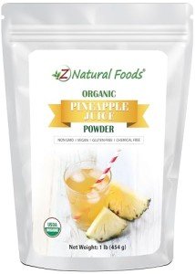 Organic Pineapple Juice Powder - Superfood Drink Mix