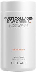 Multi Collagen Protein & Organic Greens Capsules