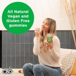 High Strength CBD Vegan Turmeric & Spirulina Gummies