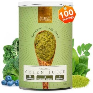 Organic Green Juice Powder with 28 Superfoods
