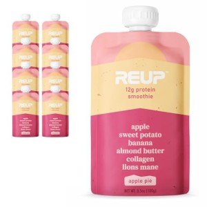 Reup Protein Smoothie Pouch - 10g Collagen, Dairy Free