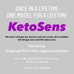 KetoSens Blood Ketone Test Strips – 50 Pack