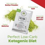 Keto Matcha Meal Replacement with Premium Fats