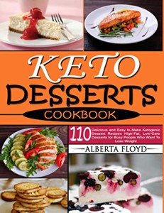 Easy Keto Desserts Cookbook: 110 Low-Carb Recipes