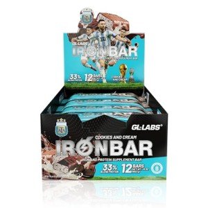 Messi Edition Protein Bars - Cookies & Cream 12 Pack