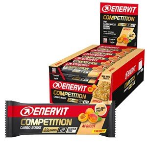 Enervit Energy Bars - Apricot Flavor, 25 Count