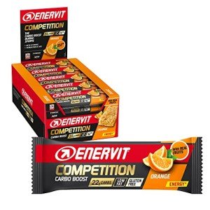 Enervit Energy Bar - Orange Flavor, 25 Bars